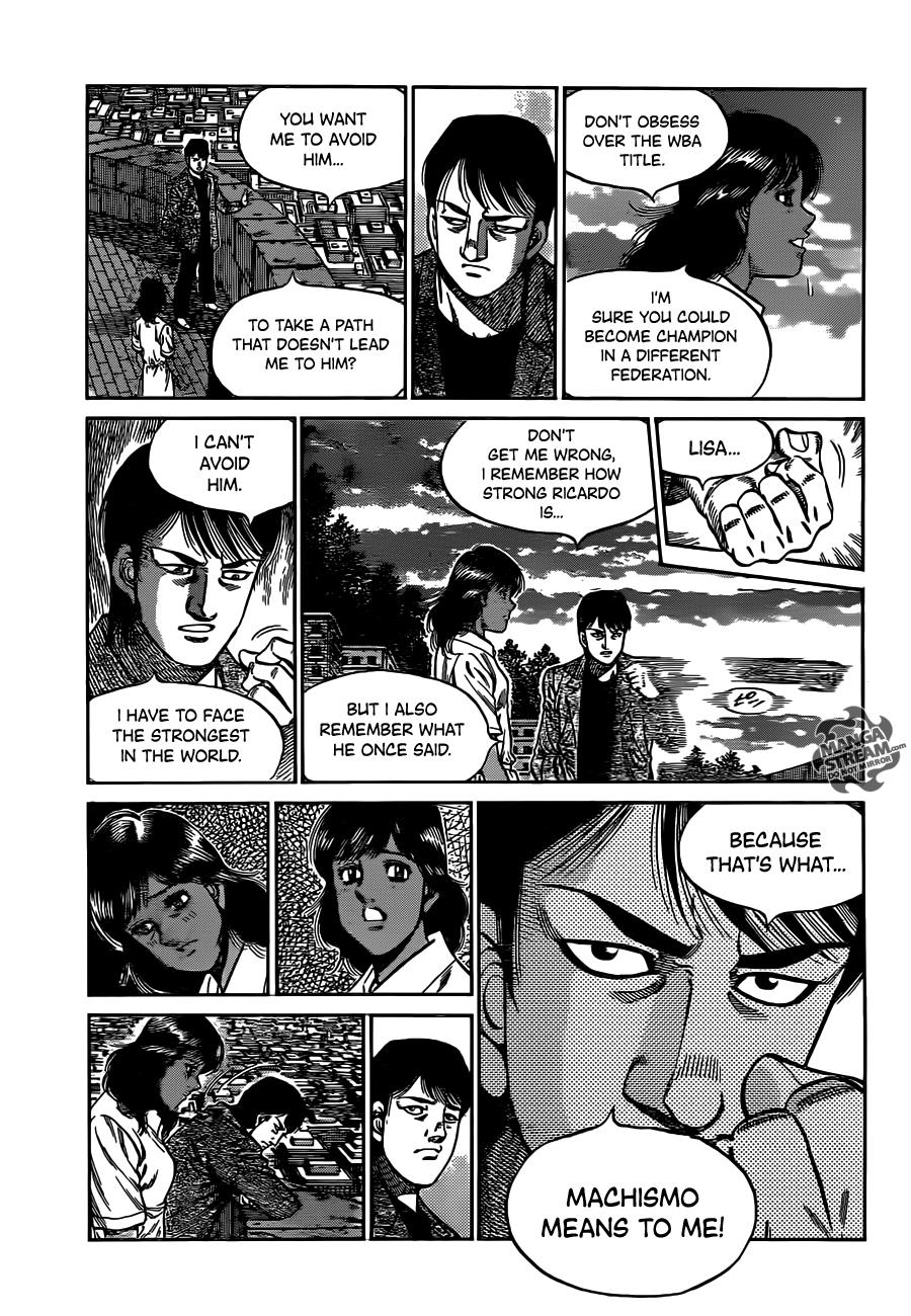 Hajime no Ippo Chapter 1016 — page 3