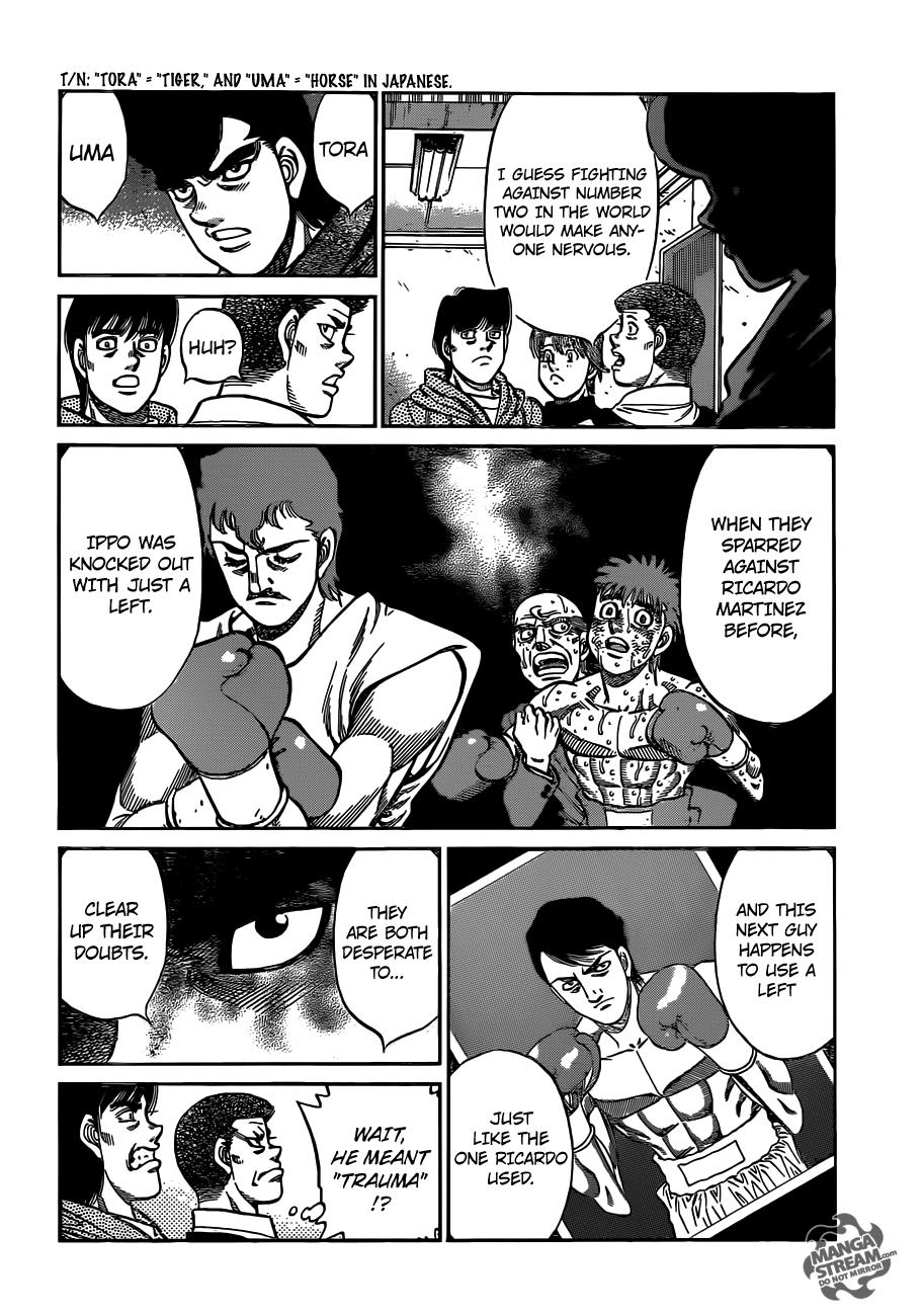 Hajime no Ippo Chapter 1016 — page 12