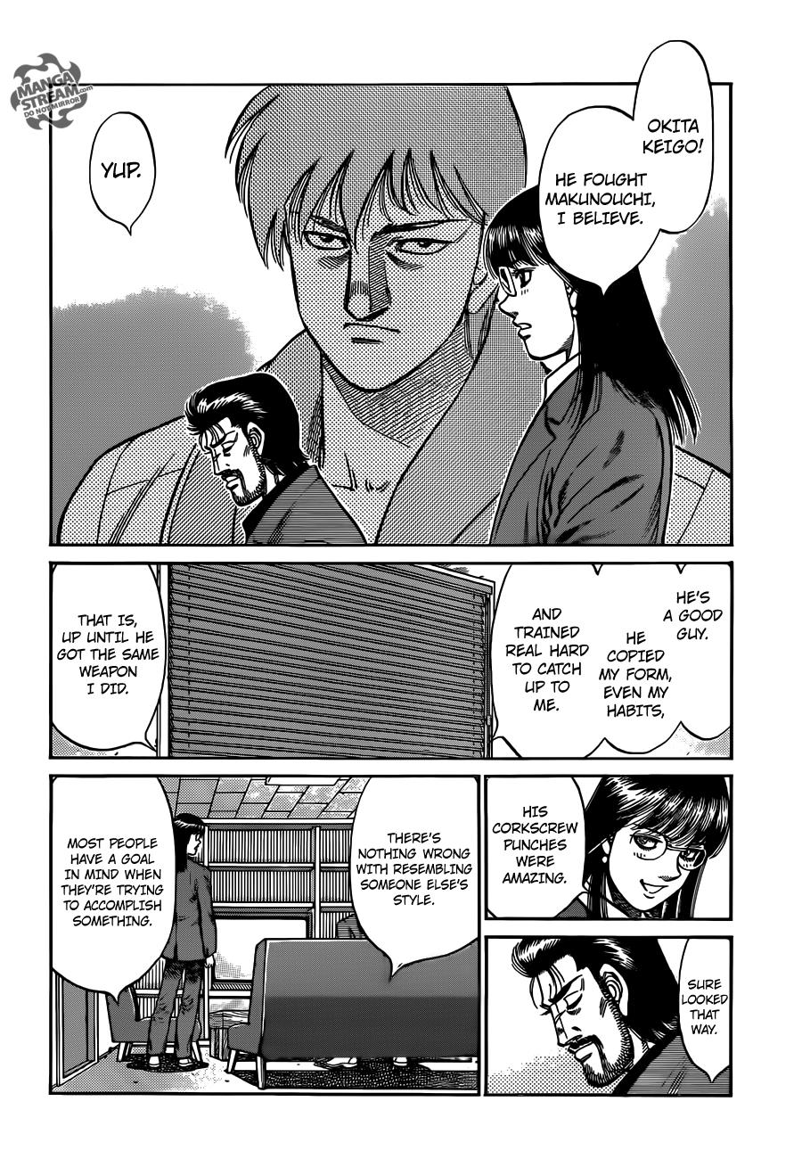 Hajime no Ippo Chapter 1017 — page 2