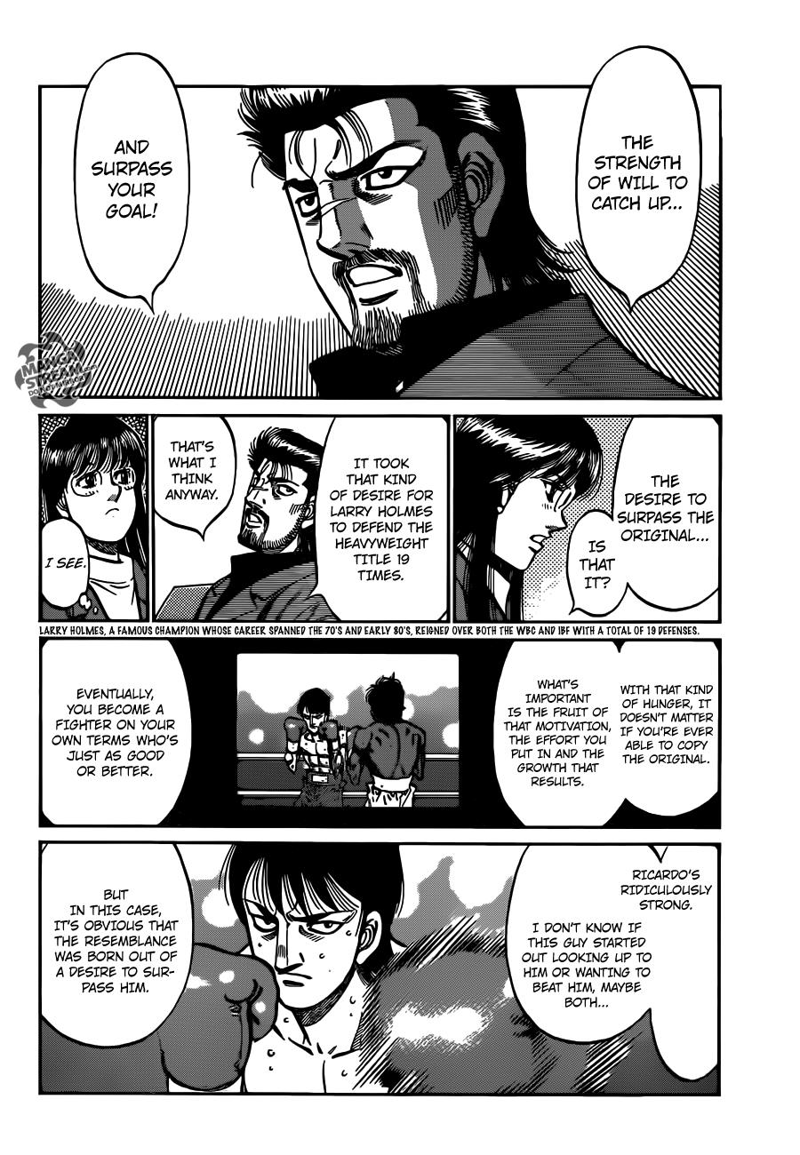 Hajime no Ippo Chapter 1017 — page 4