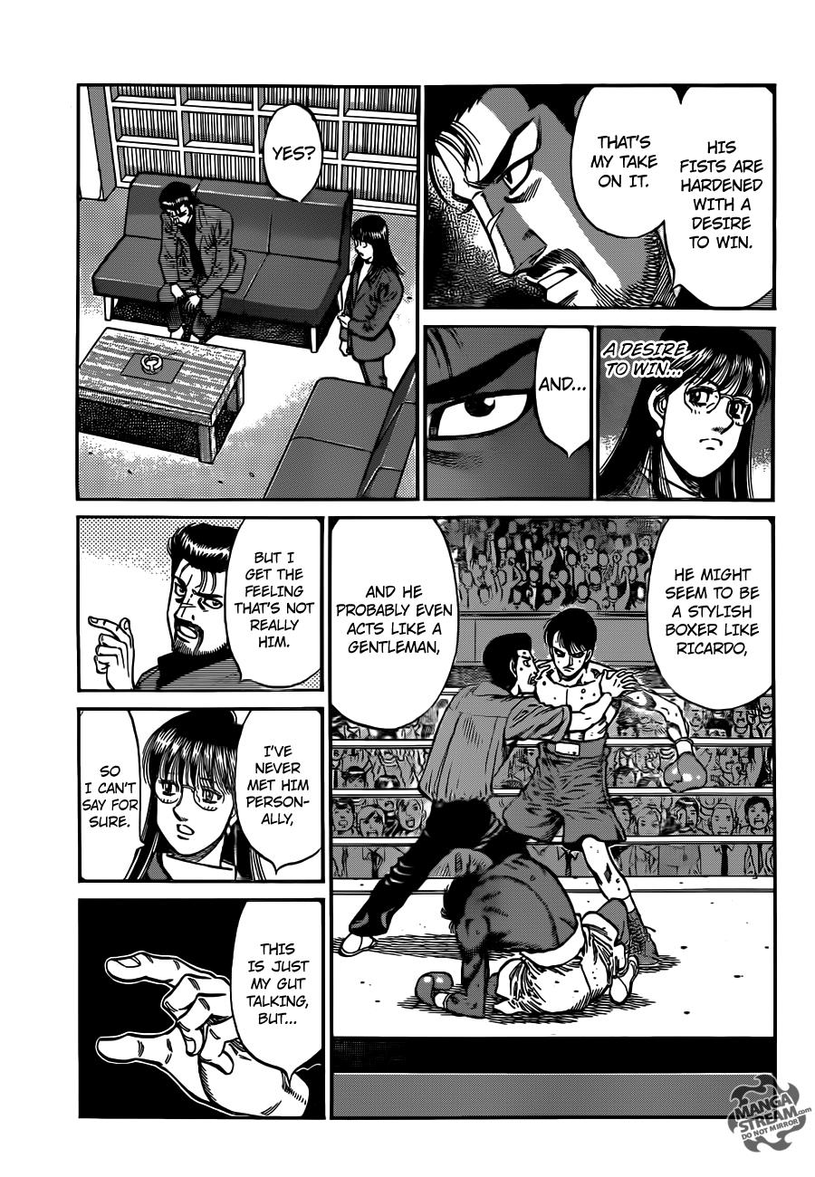 Hajime no Ippo Chapter 1017 — page 5