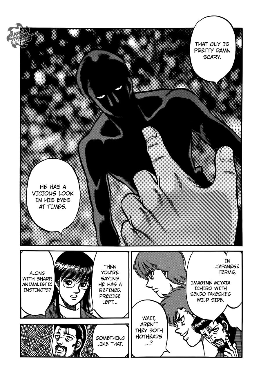 Hajime no Ippo Chapter 1017 — page 6
