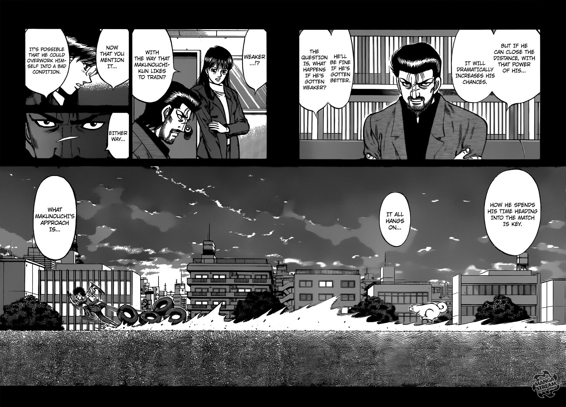 Hajime no Ippo Chapter 1017 — page 8