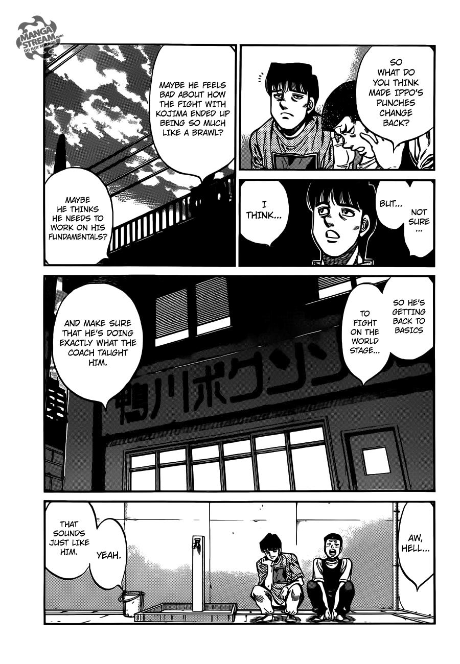Hajime no Ippo Chapter 1018 — page 9