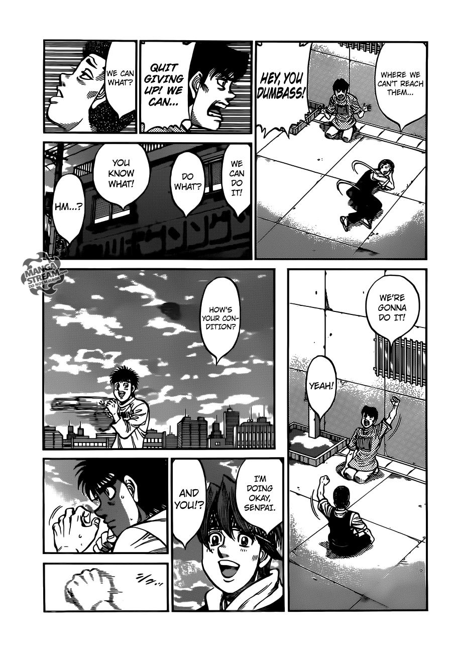 Hajime no Ippo Chapter 1018 — page 13