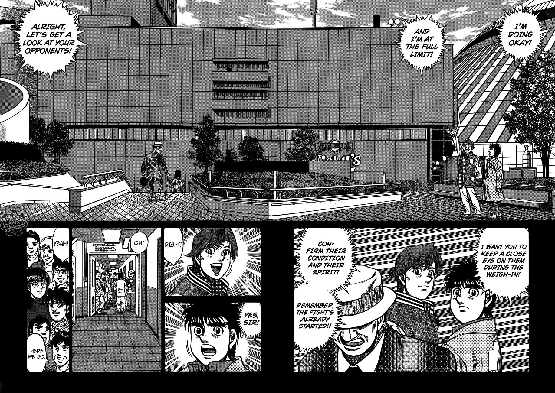 Hajime no Ippo Chapter 1019 — page 12