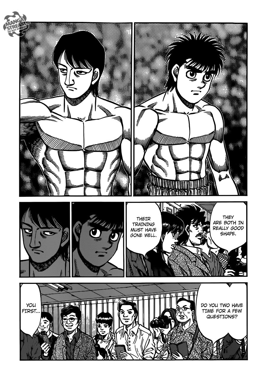 Hajime no Ippo Chapter 1020 — page 3