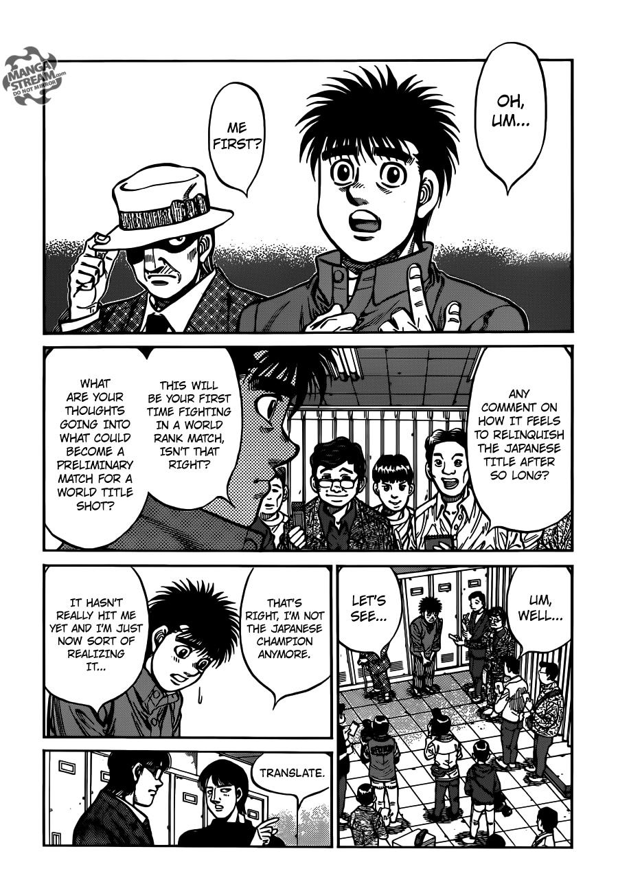 Hajime no Ippo Chapter 1020 — page 4