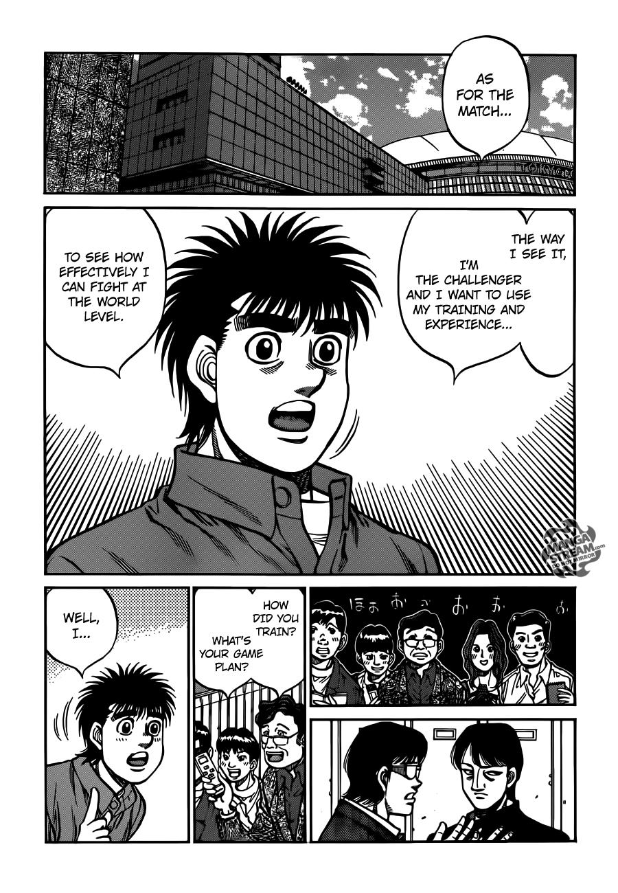 Hajime no Ippo Chapter 1020 — page 5