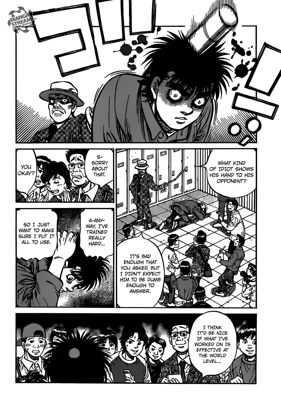 Hajime no Ippo Chapter 1020 — page 6