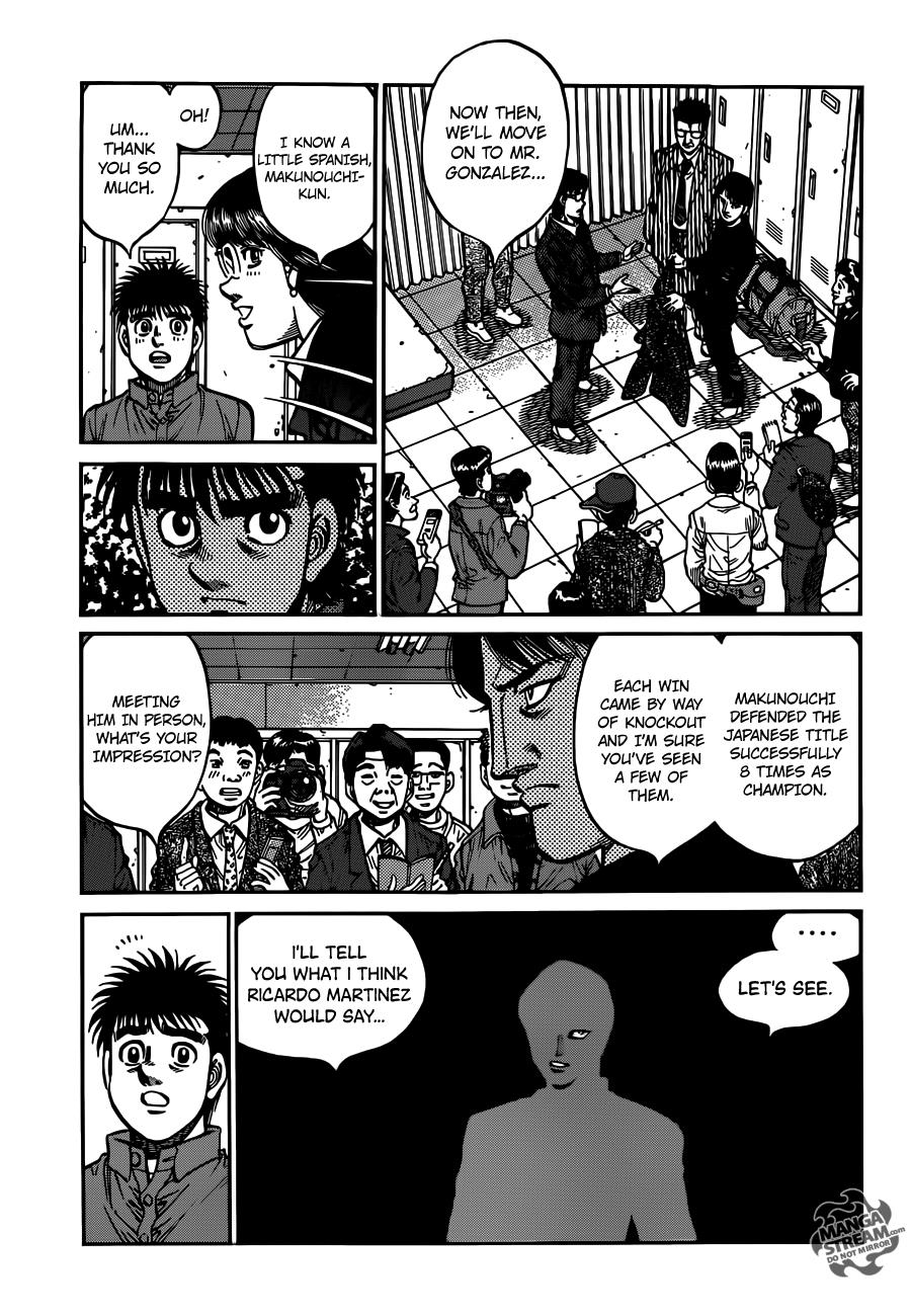 Hajime no Ippo Chapter 1020 — page 7