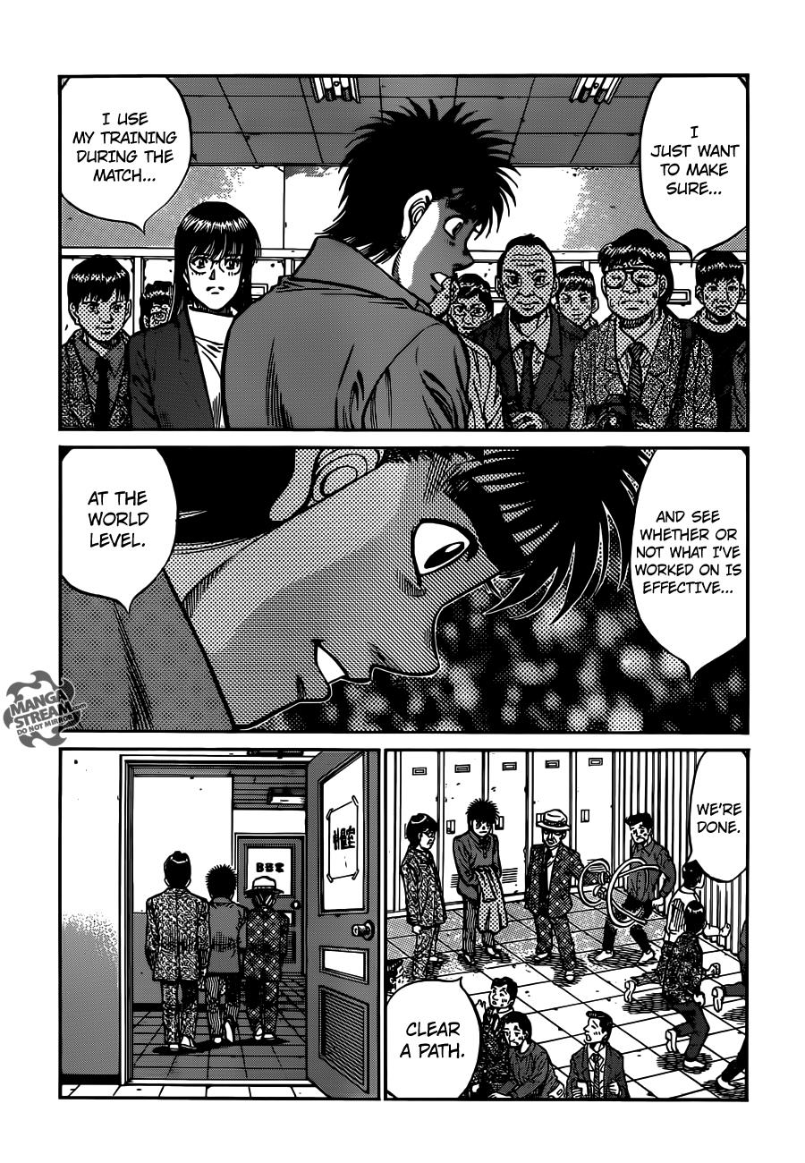 Hajime no Ippo Chapter 1020 — page 11