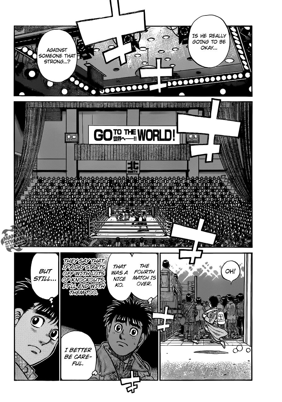 Hajime no Ippo Chapter 1022 — page 4