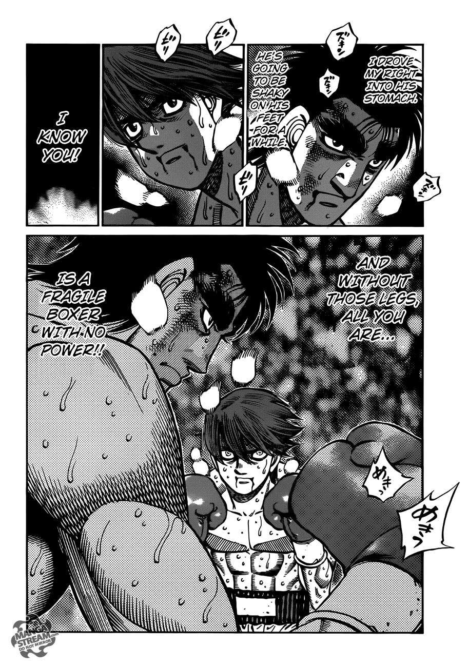 Hajime no Ippo Chapter 1025 — page 6
