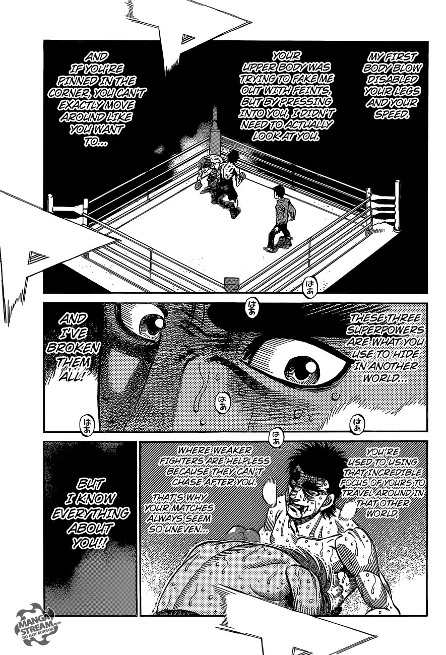 Hajime no Ippo Chapter 1026 — page 16