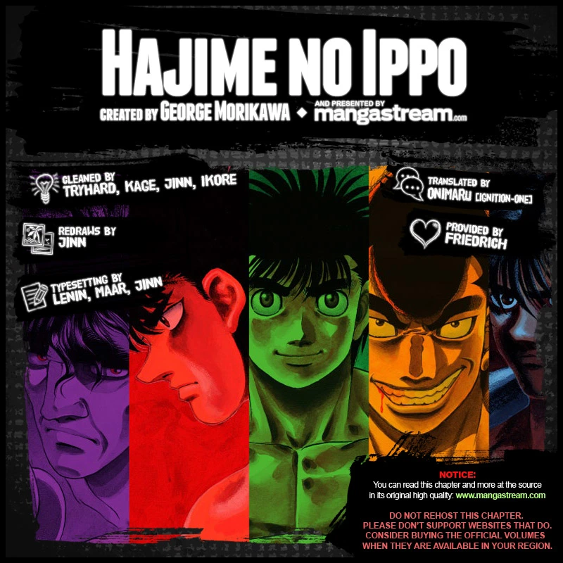 Hajime no Ippo Chapter 1030 — page 2