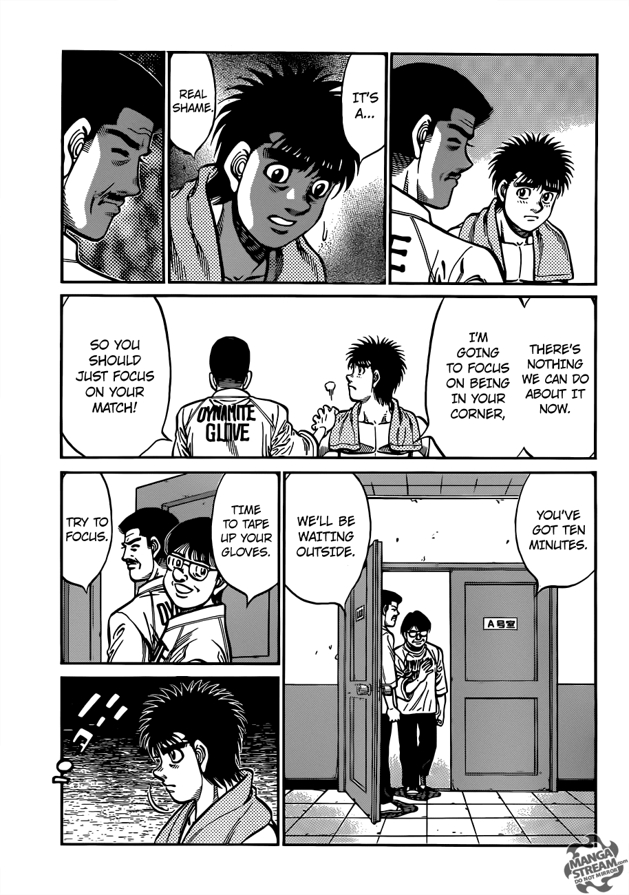 Hajime no Ippo Chapter 1030 — page 6