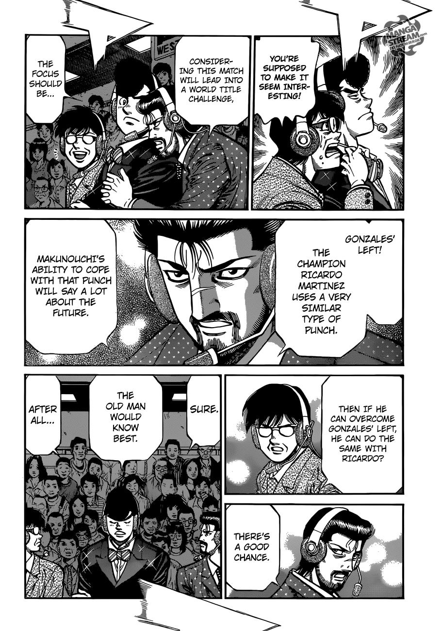 Hajime no Ippo Chapter 1031 — page 3