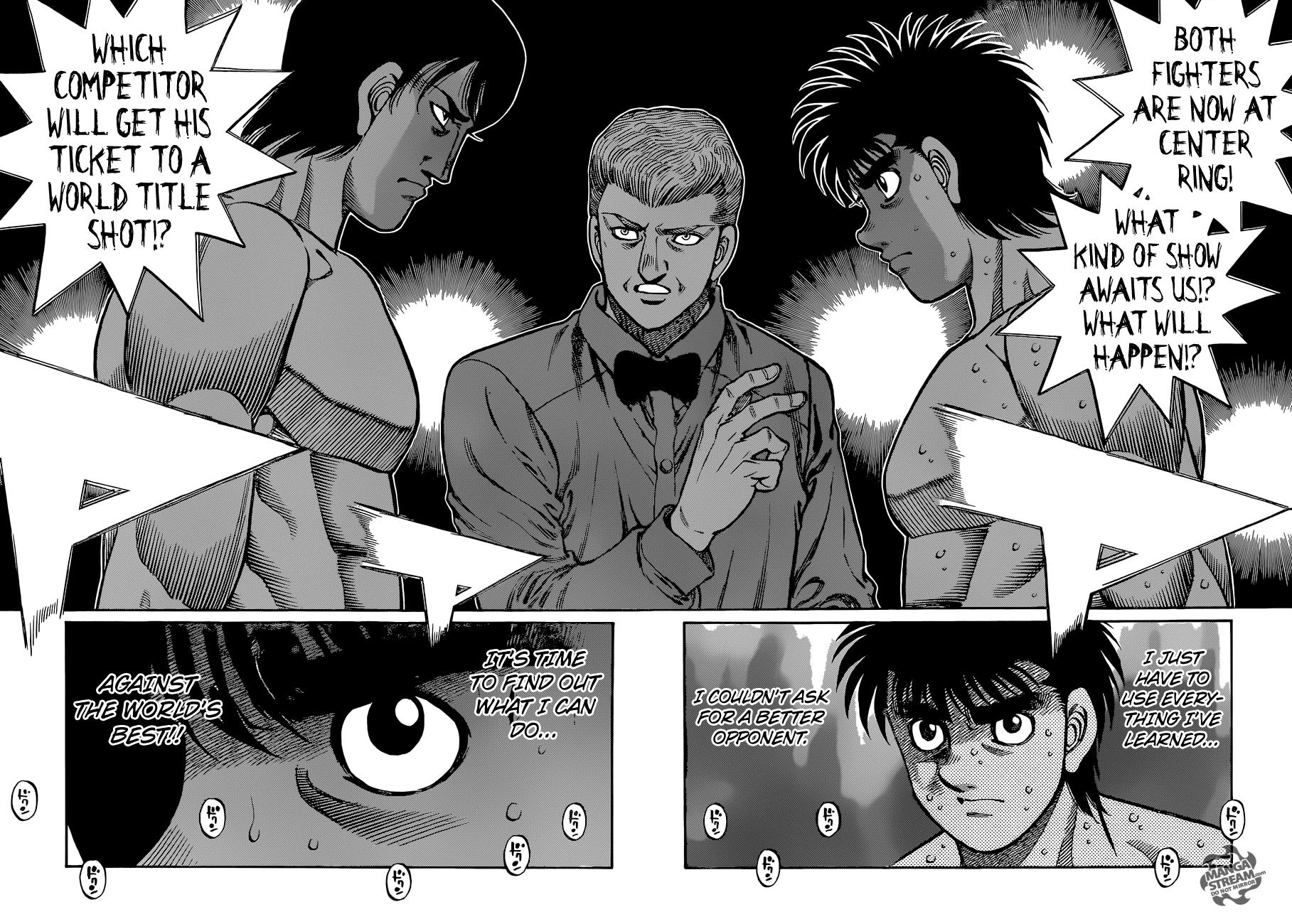 Hajime no Ippo Chapter 1032 — page 12