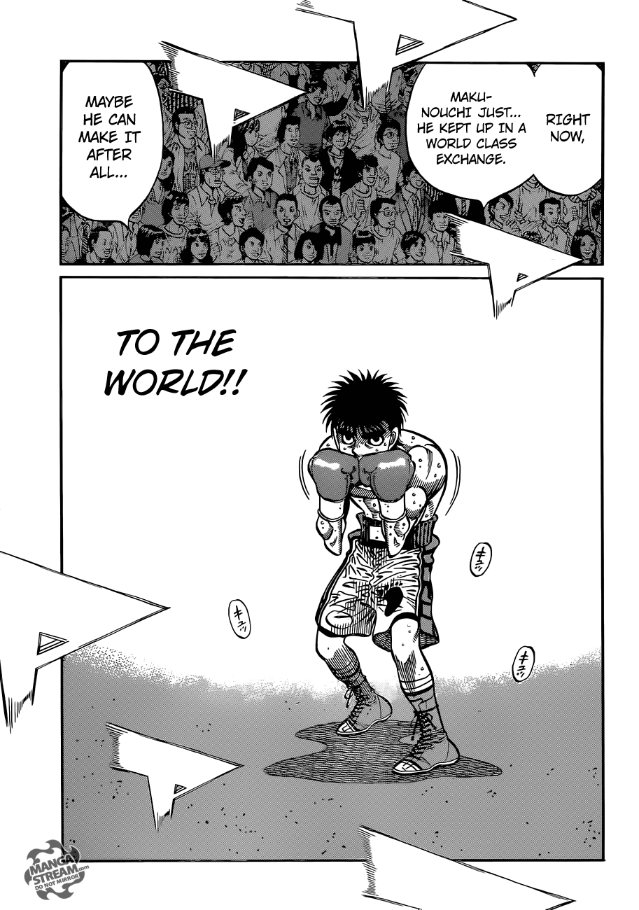 Hajime no Ippo Chapter 1035 — page 11