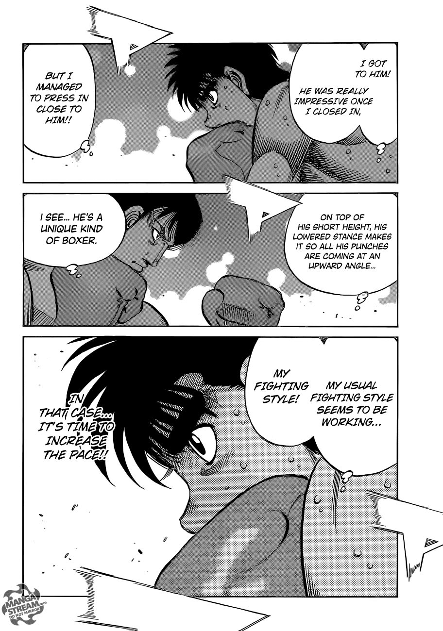 Hajime no Ippo Chapter 1035 — page 12