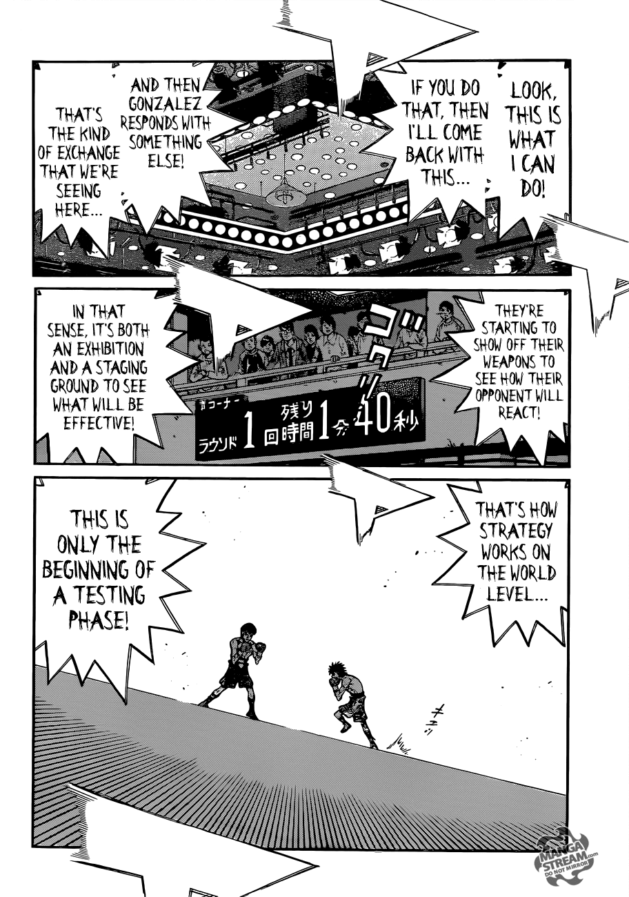 Hajime no Ippo Chapter 1035 — page 14