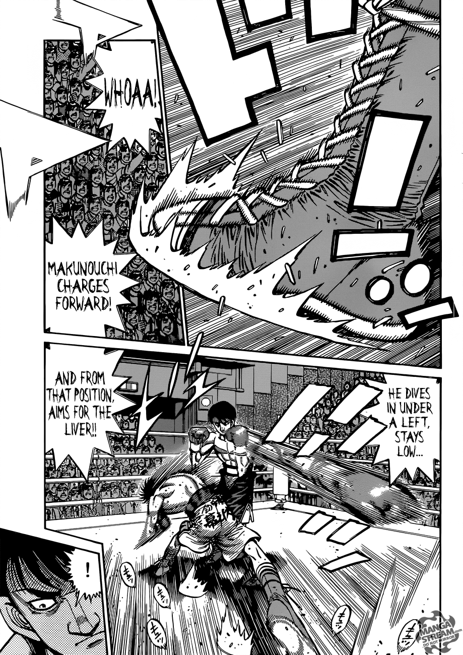 Hajime no Ippo Chapter 1035 — page 15