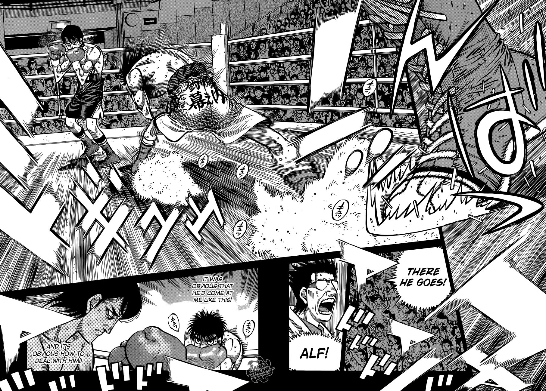 Hajime no Ippo Chapter 1036 — page 12