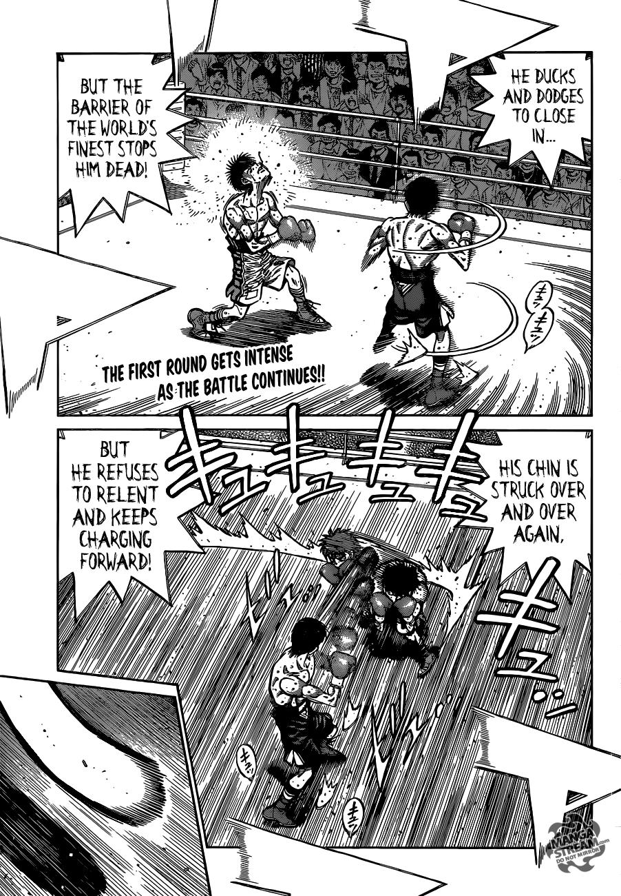 Hajime no Ippo Chapter 1039 — page 1
