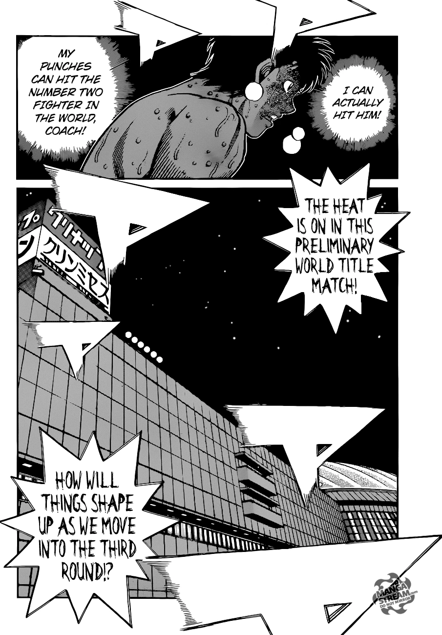 Hajime no Ippo Chapter 1045 — page 14