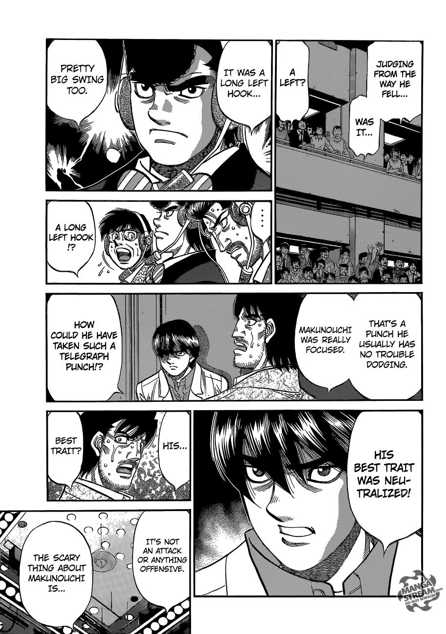 Hajime no Ippo Chapter 1048 — page 15