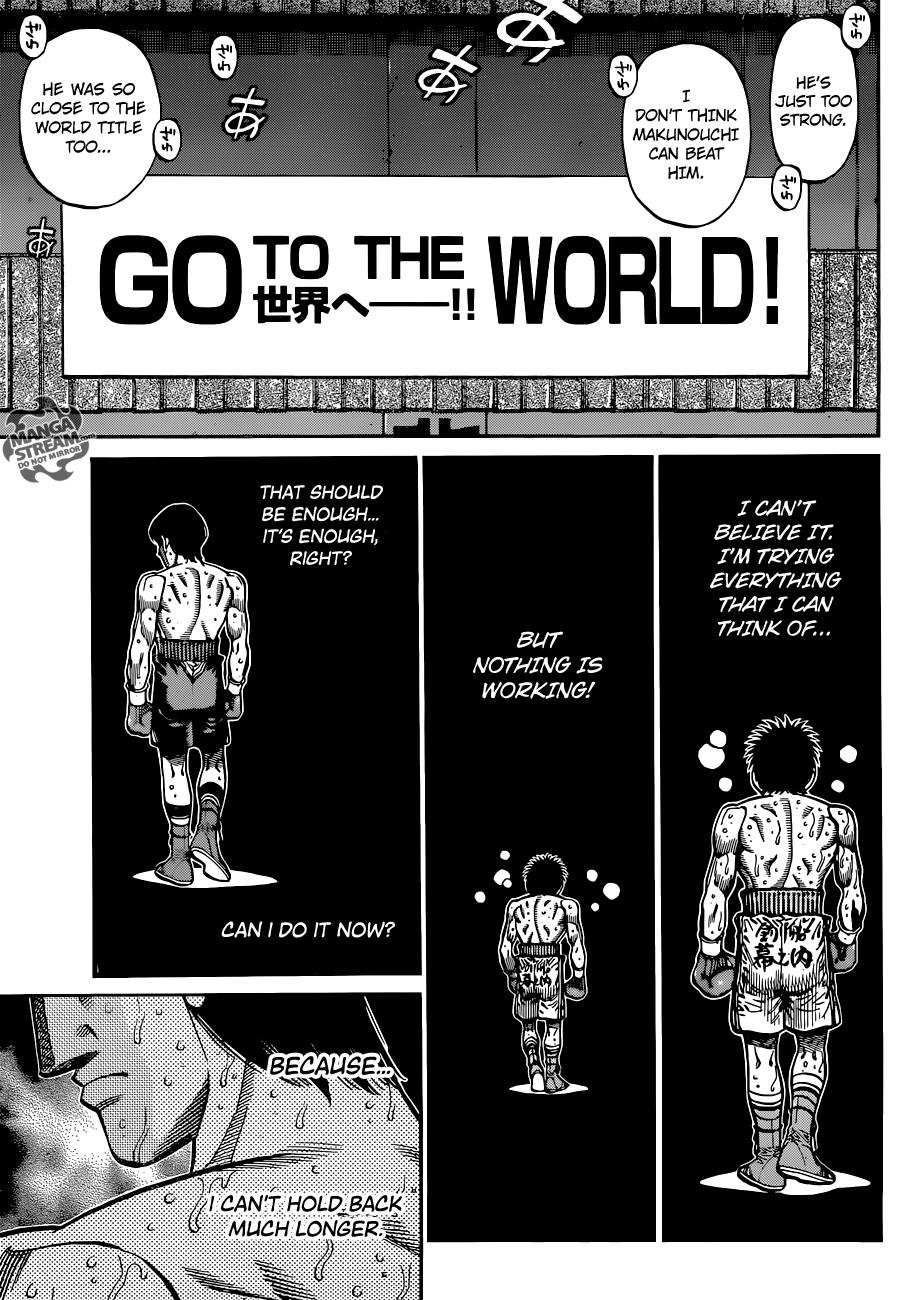 Hajime no Ippo Chapter 1054 — page 6