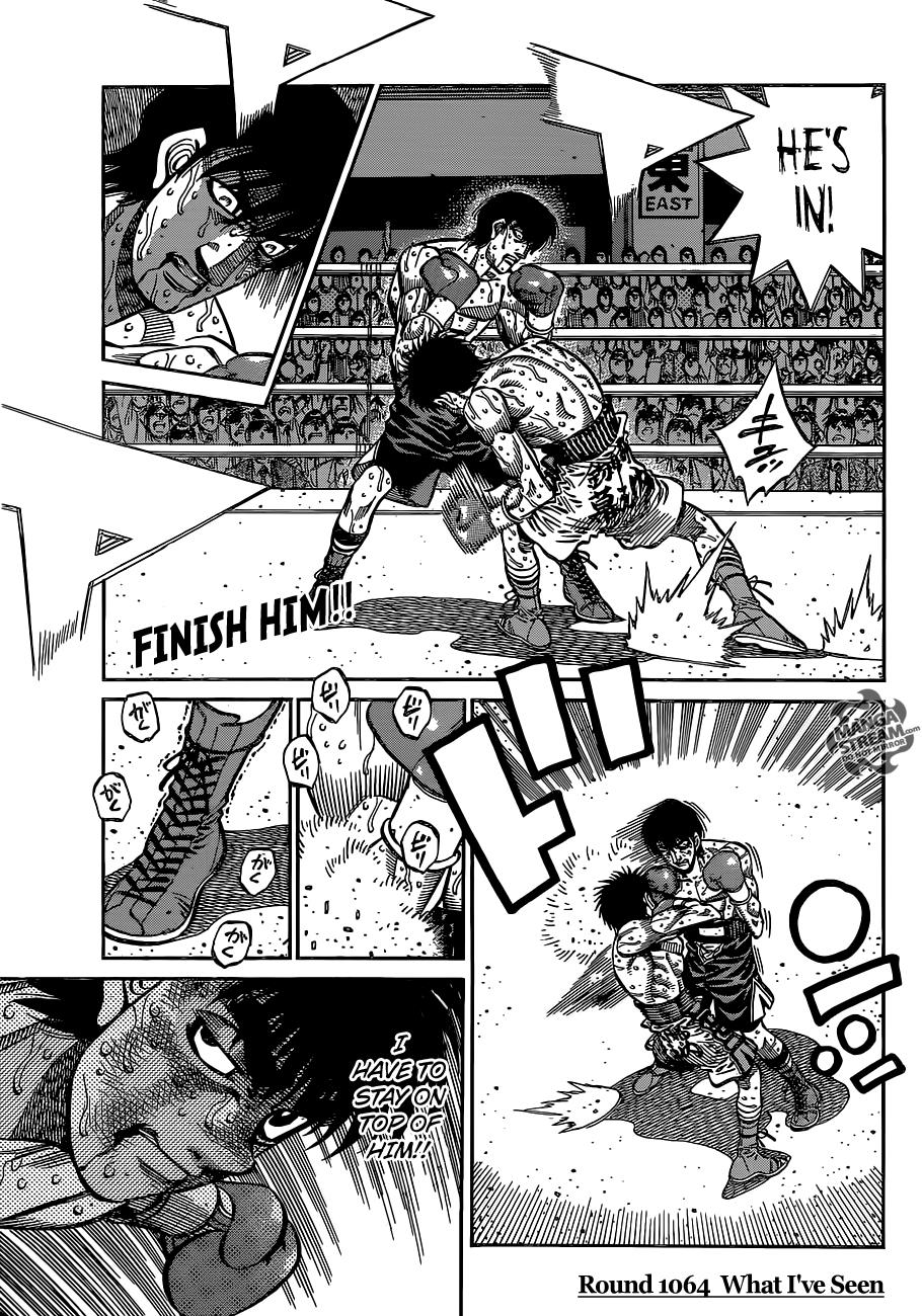 Hajime no Ippo Chapter 1064 — page 1