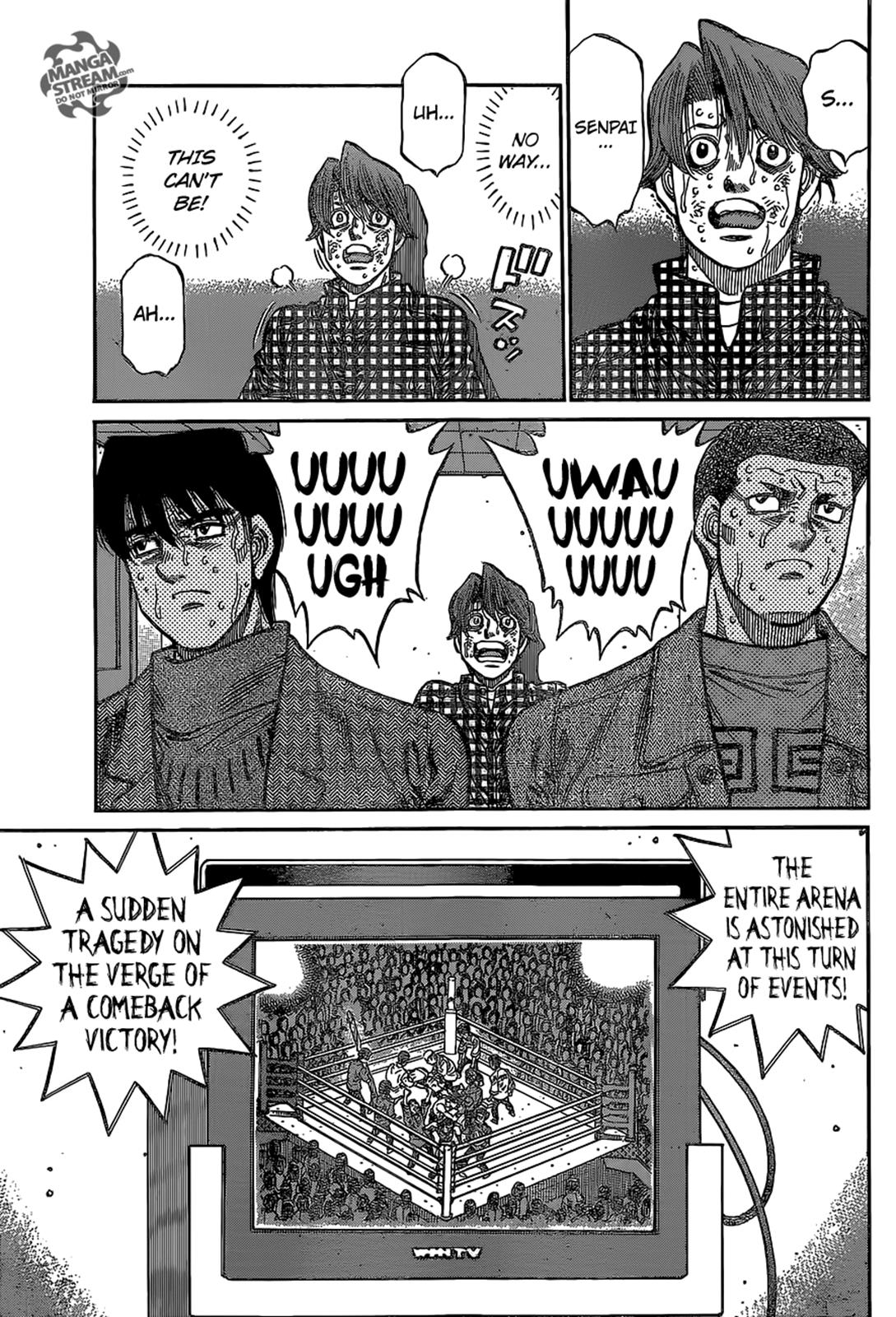 Hajime no Ippo Chapter 1070 — page 1
