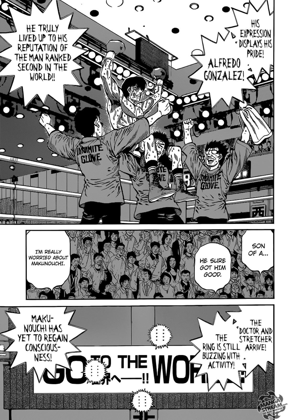 Hajime no Ippo Chapter 1070 — page 5