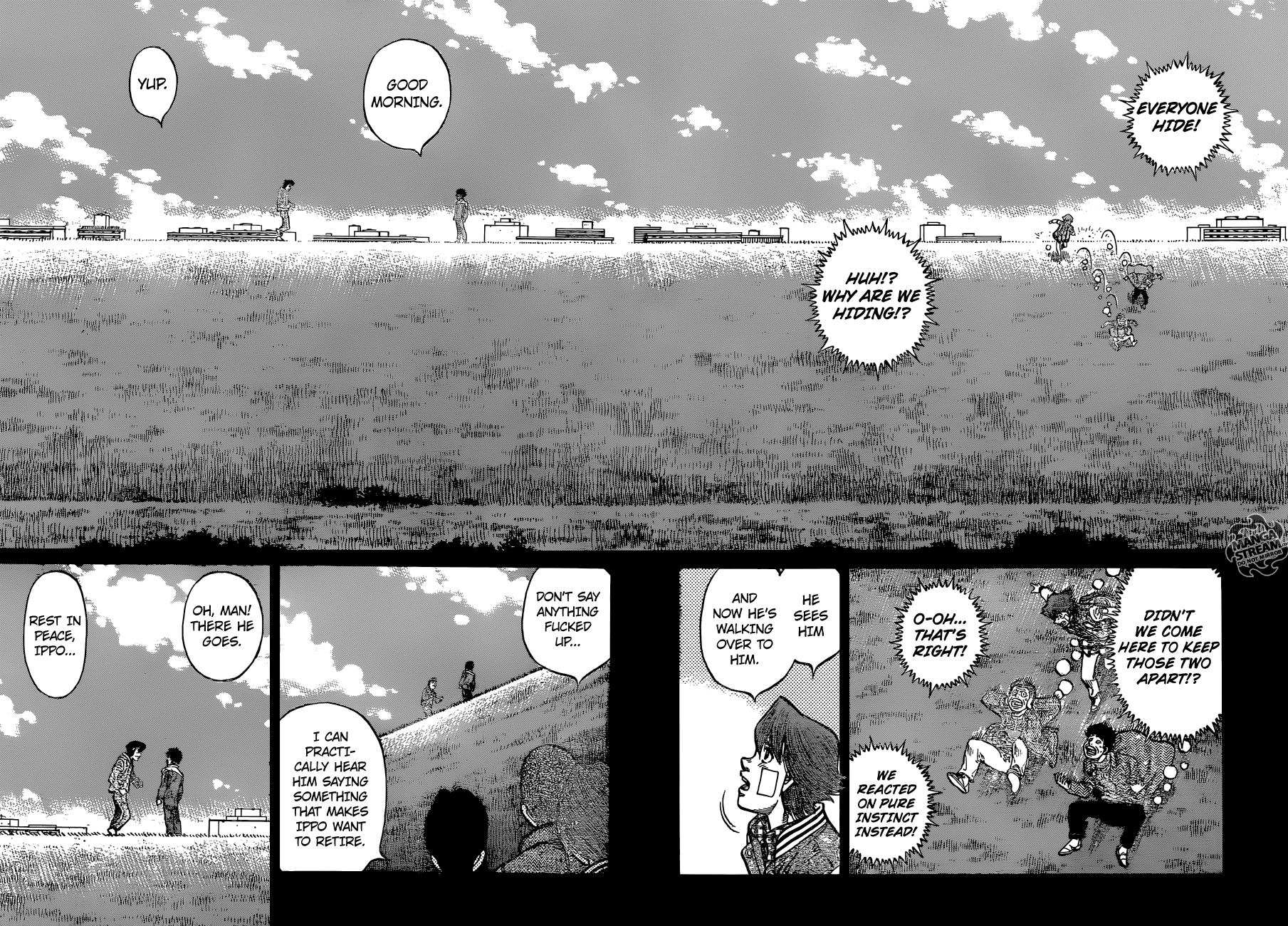 Hajime no Ippo Chapter 1074 — page 3