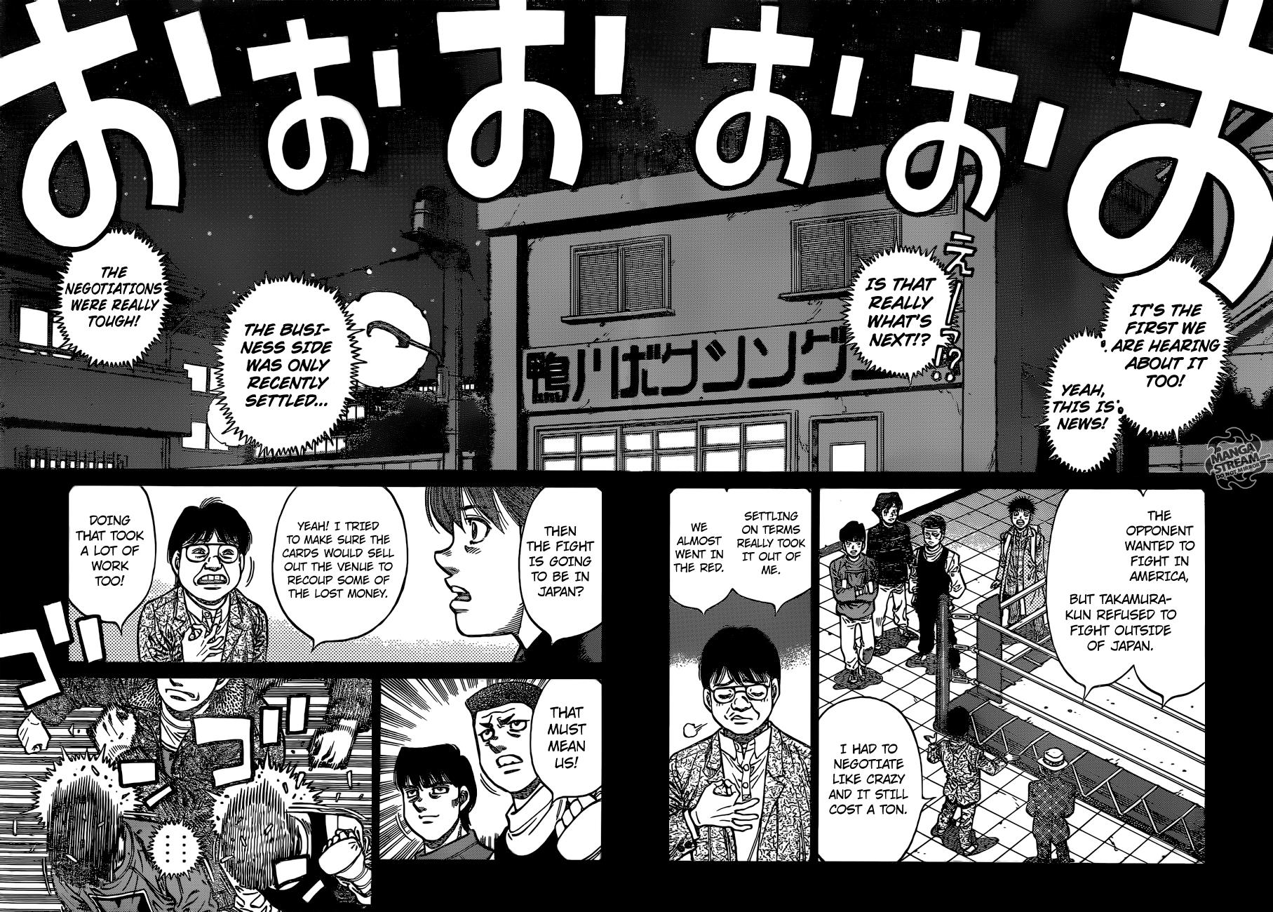 Hajime no Ippo Chapter 1078 — page 3