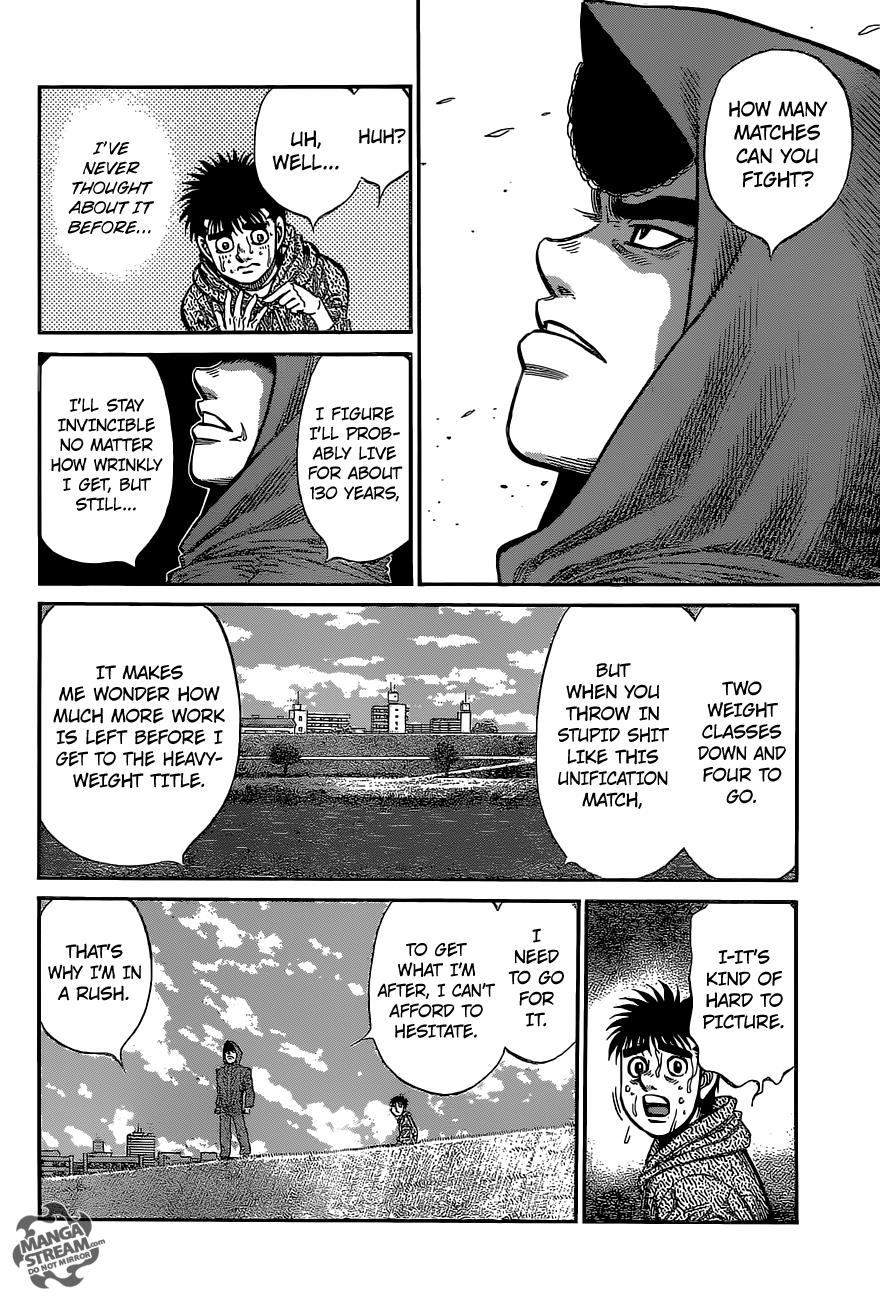 Hajime no Ippo Chapter 1080 — page 9