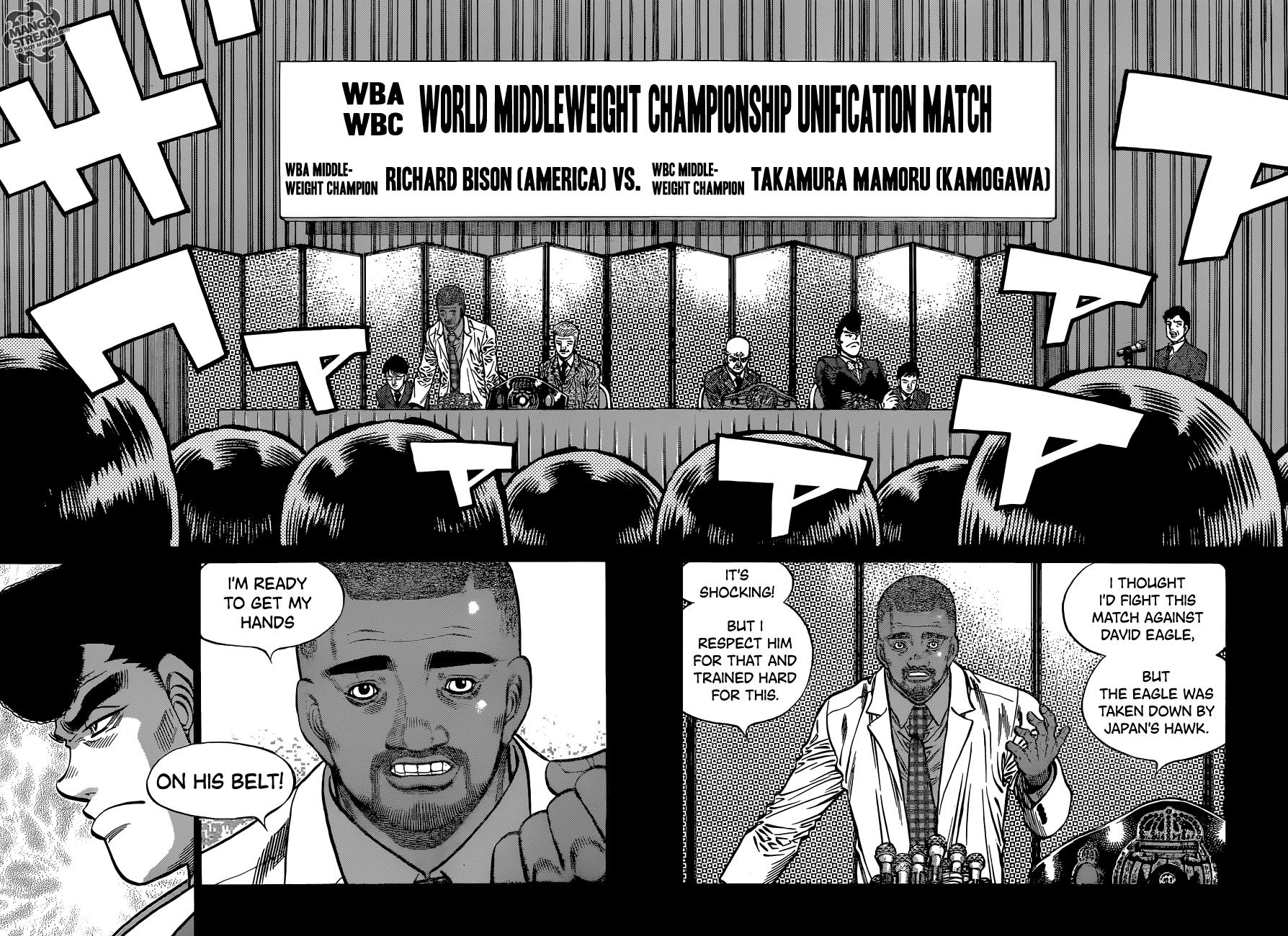 Hajime no Ippo Chapter 1080 — page 15