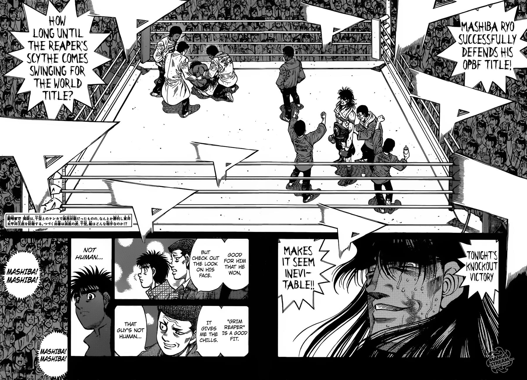 Hajime no Ippo Chapter 1085 — page 3