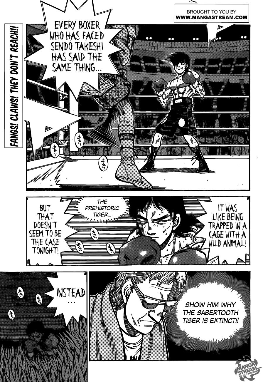 Hajime no Ippo Chapter 1088 — page 1