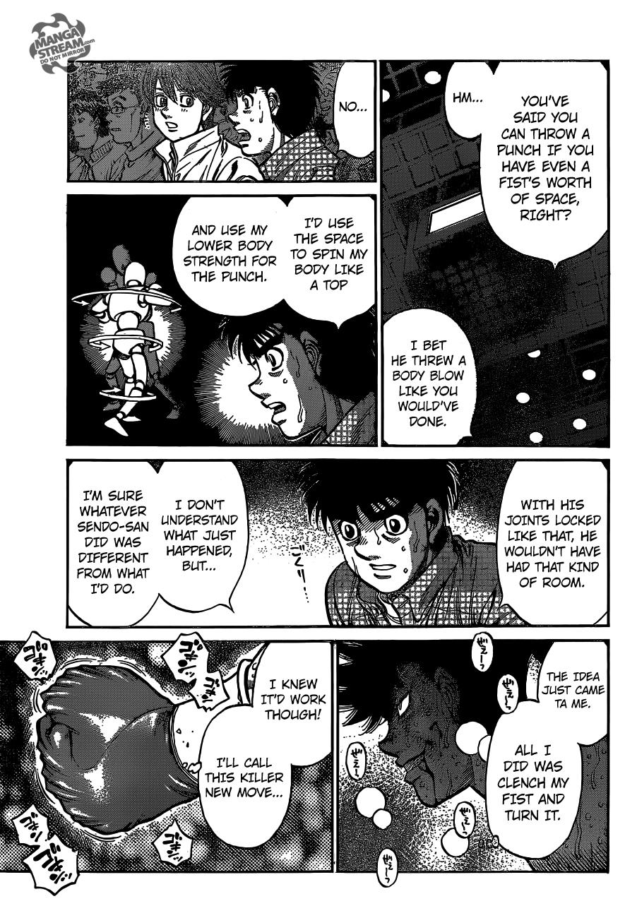 Hajime no Ippo Chapter 1090 — page 8