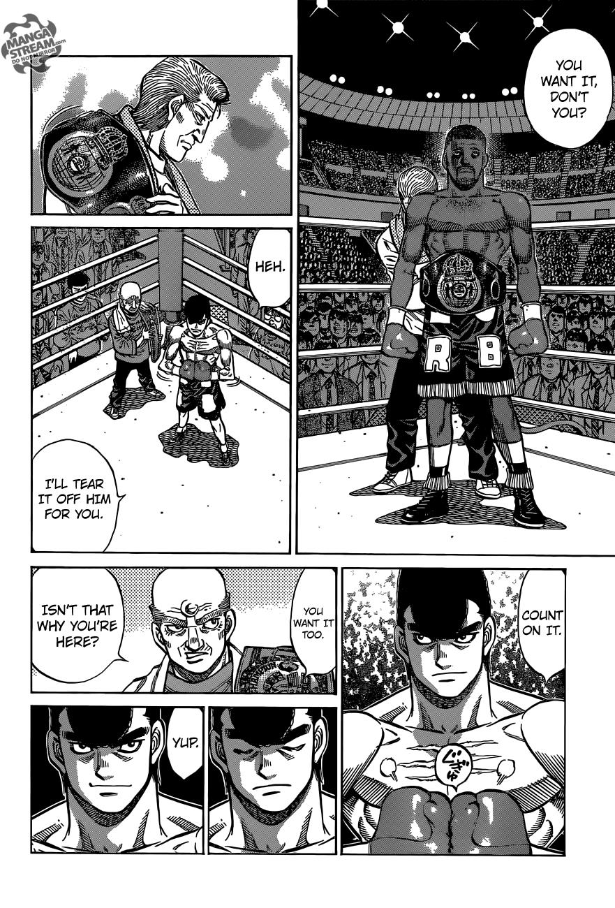 Hajime no Ippo Chapter 1096 — page 6