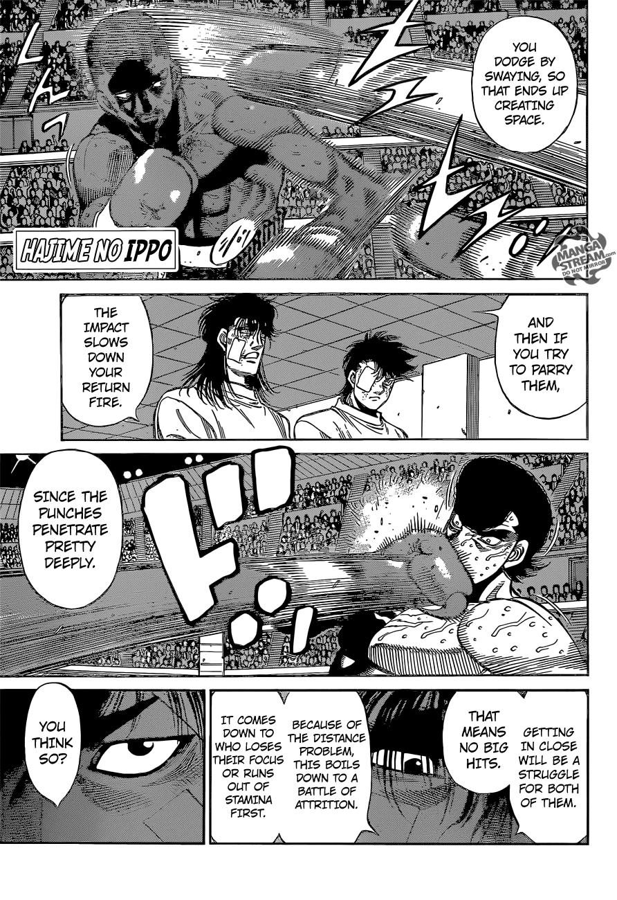 Hajime no Ippo Chapter 1104 — page 1