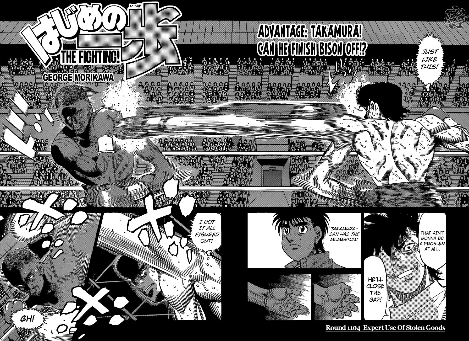 Hajime no Ippo Chapter 1104 — page 3