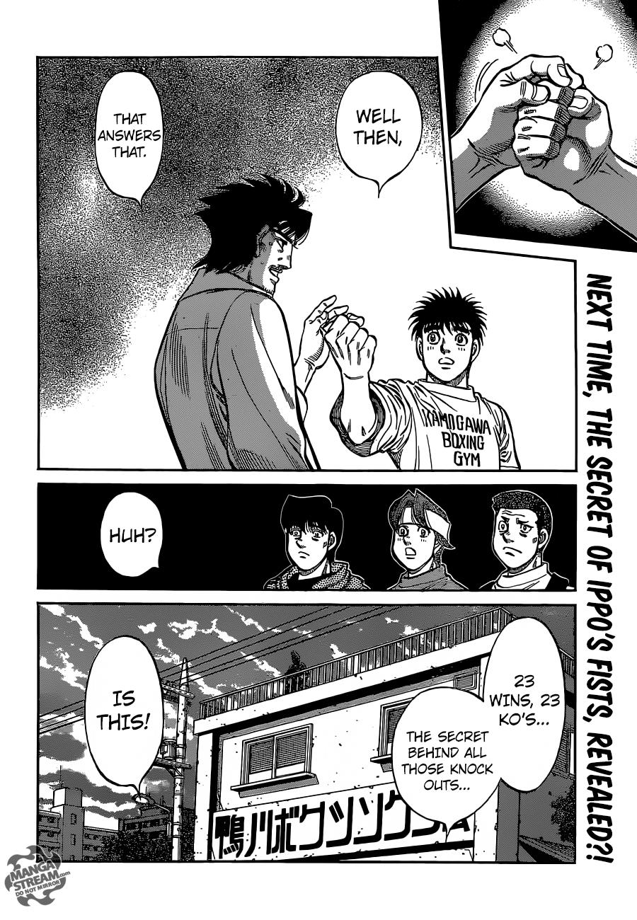 Hajime no Ippo Chapter 1130 — page 15