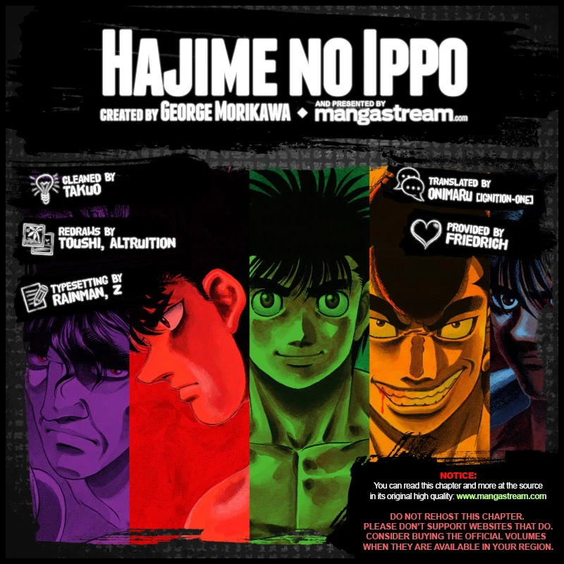 Hajime no Ippo Chapter 1173 — page 2