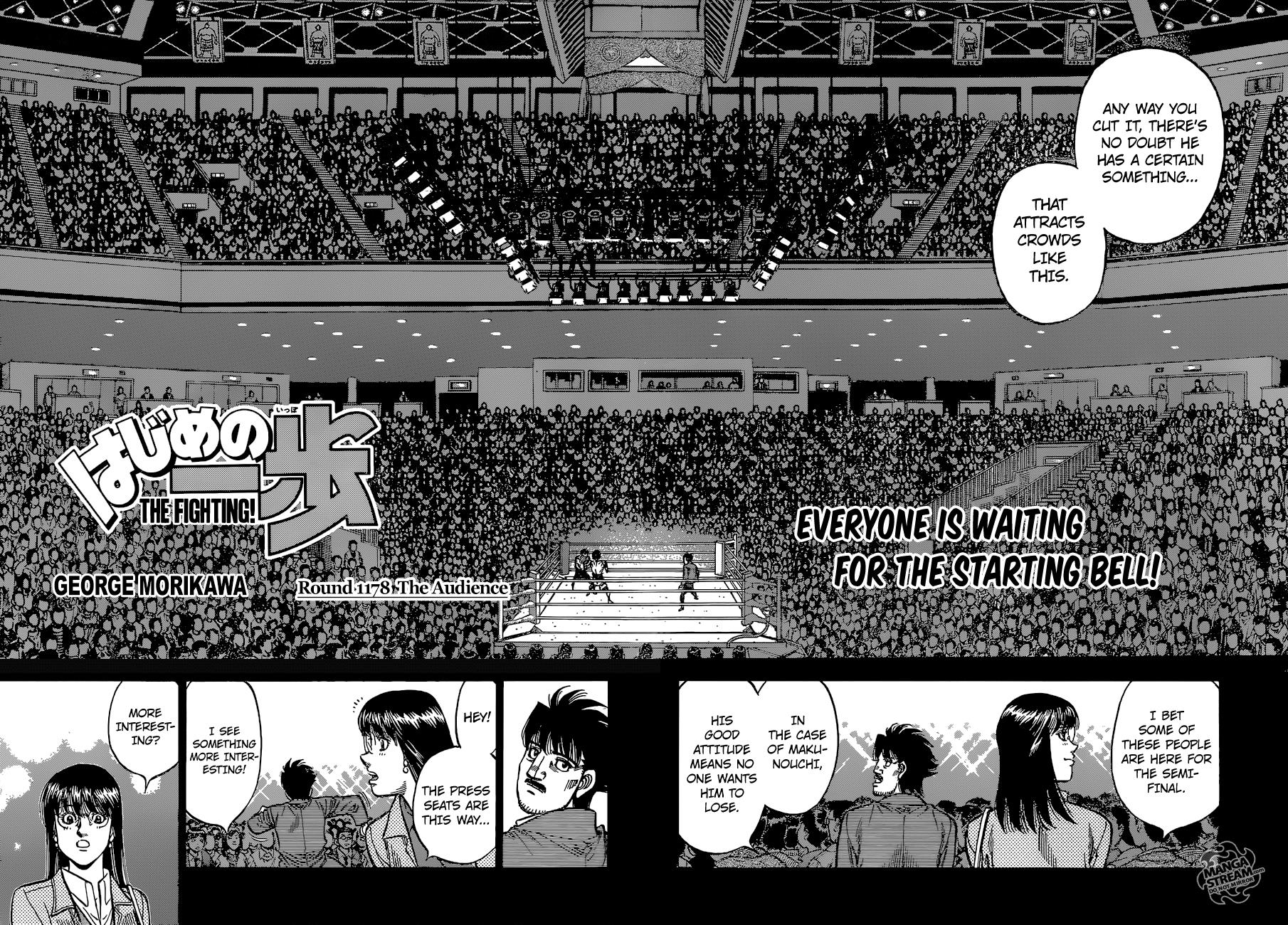 Hajime no Ippo Chapter 1178 — page 3