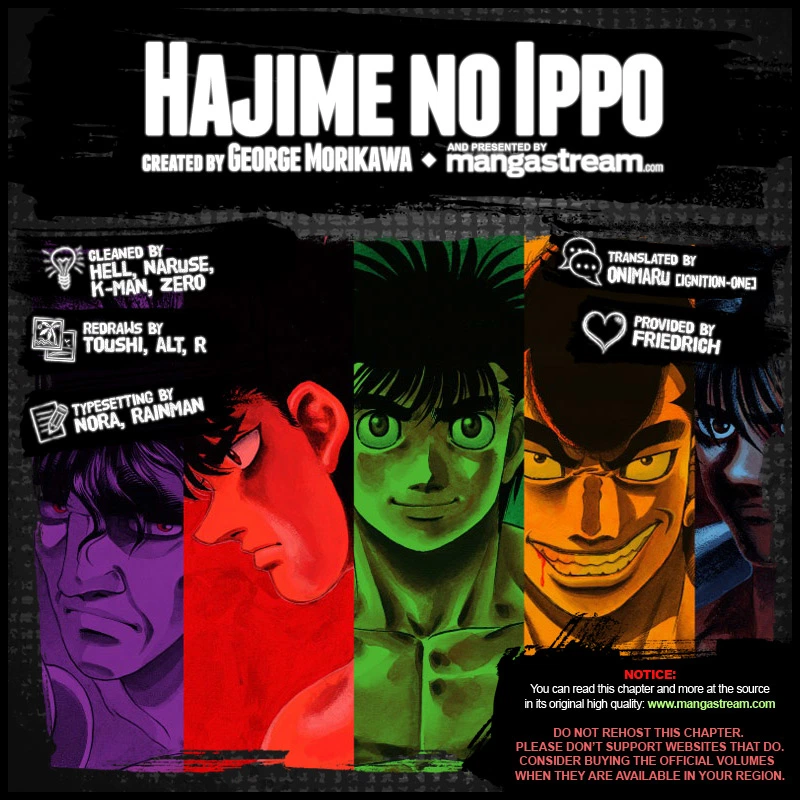 Hajime no Ippo Chapter 1185 — page 2