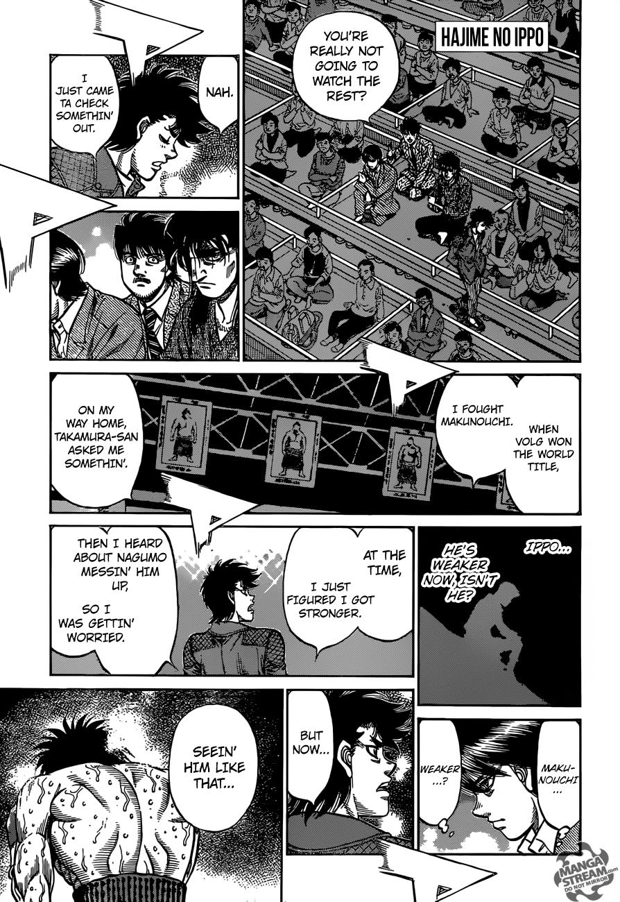 Hajime no Ippo Chapter 1187.2 — page 1